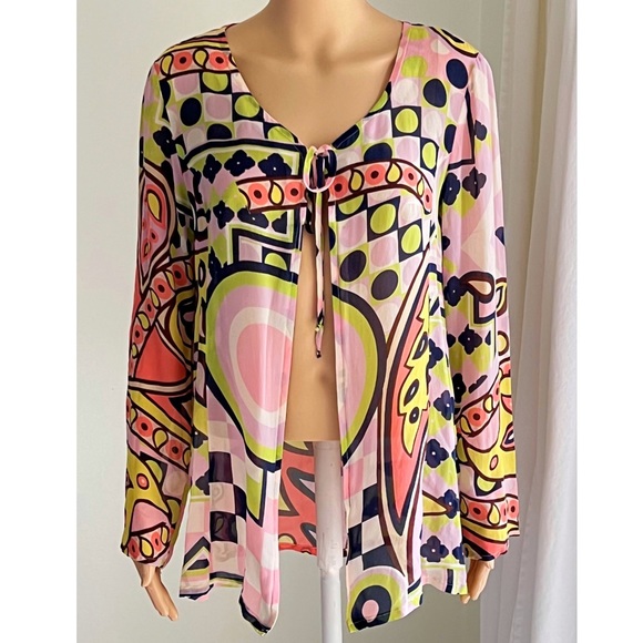 Blouse Desigual Lacroix – Taille L – Vert – Neuve Avec étiquettes – Prix D’origine 89€